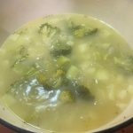 Easy broccoli potato soup